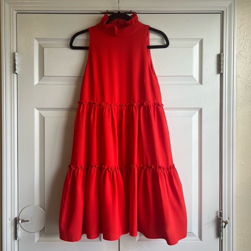 Anthropologie Tiered Ruffle Dress
